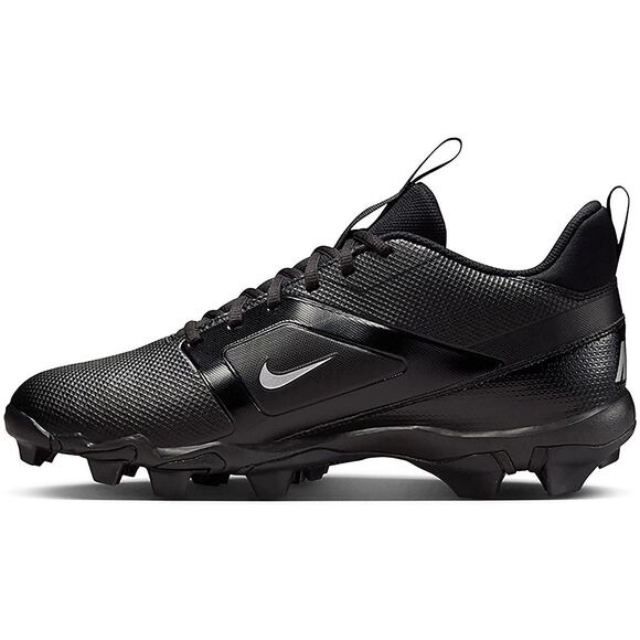 Nike Football Cleats Alpha Menace 4 Shark Black Metallic Silver FN0028-002 Sz 8 main image 6